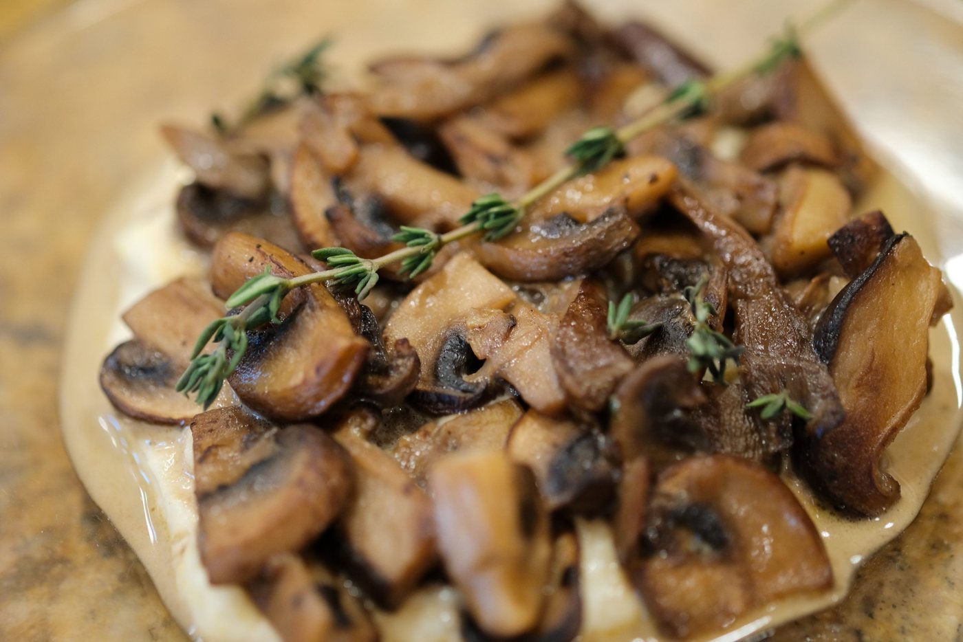 A dish from Chef Mike’s cooking series