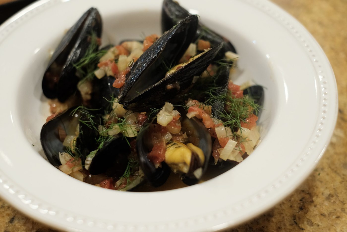 A dish from Chef Mike’s cooking series
