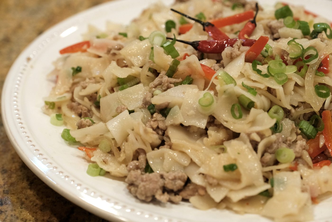 A dish from Chef Mike’s cooking series