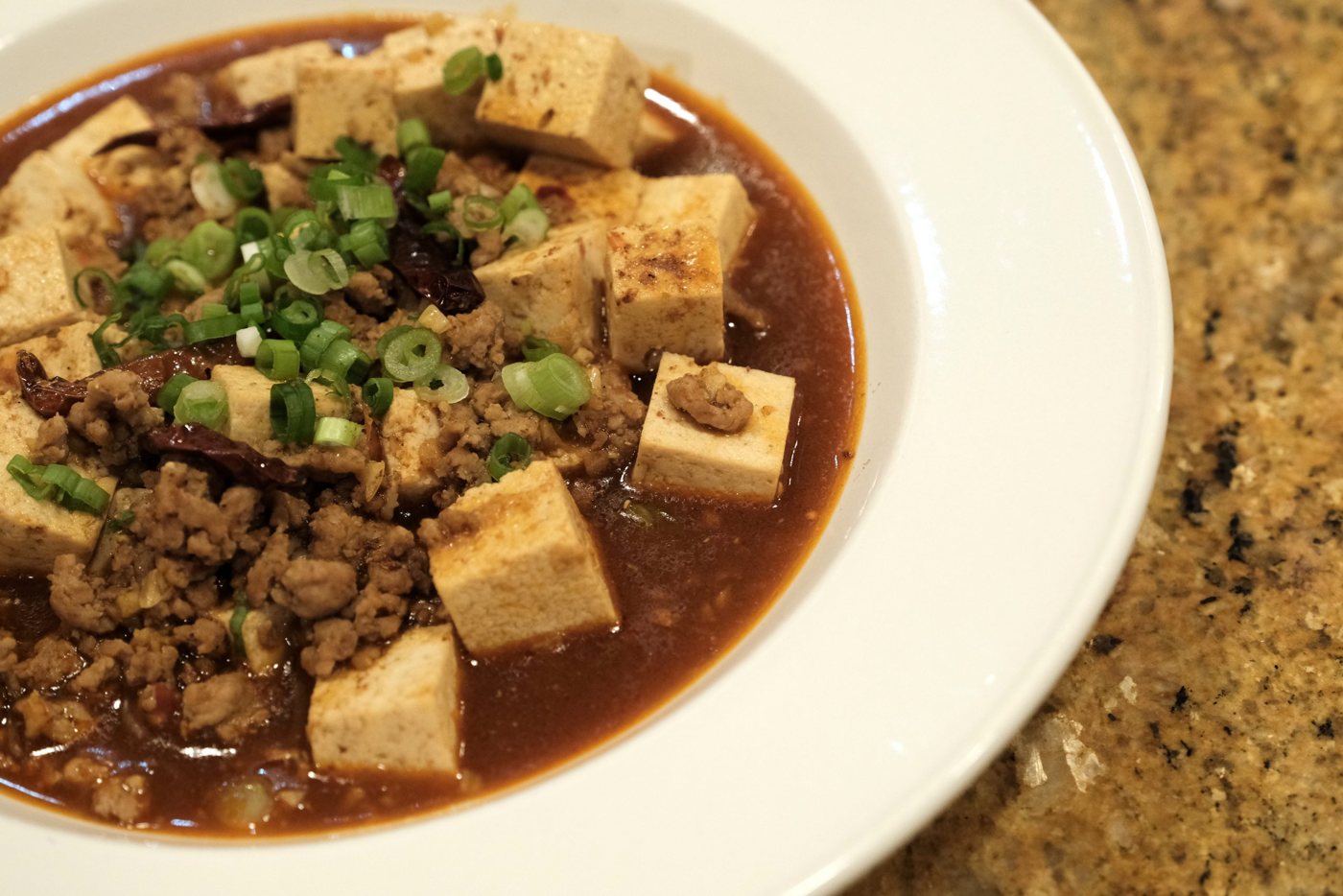A dish from Chef Mike’s cooking series