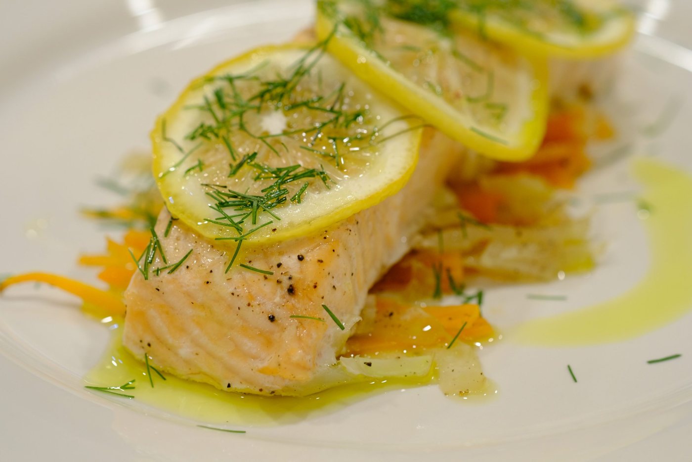 A dish from Chef Mike’s cooking series
