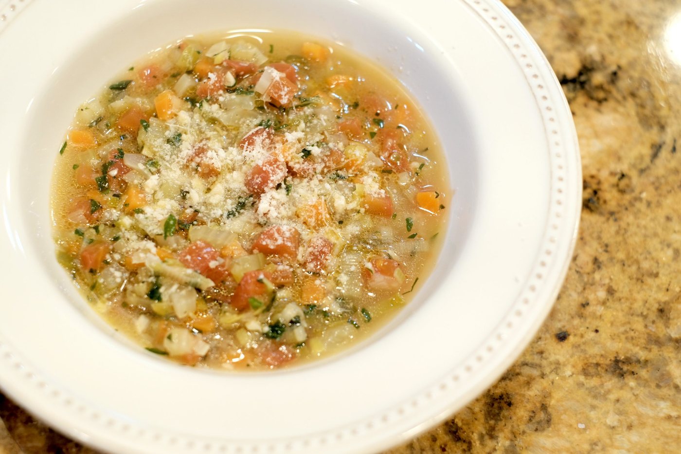 A dish from Chef Mike’s cooking series