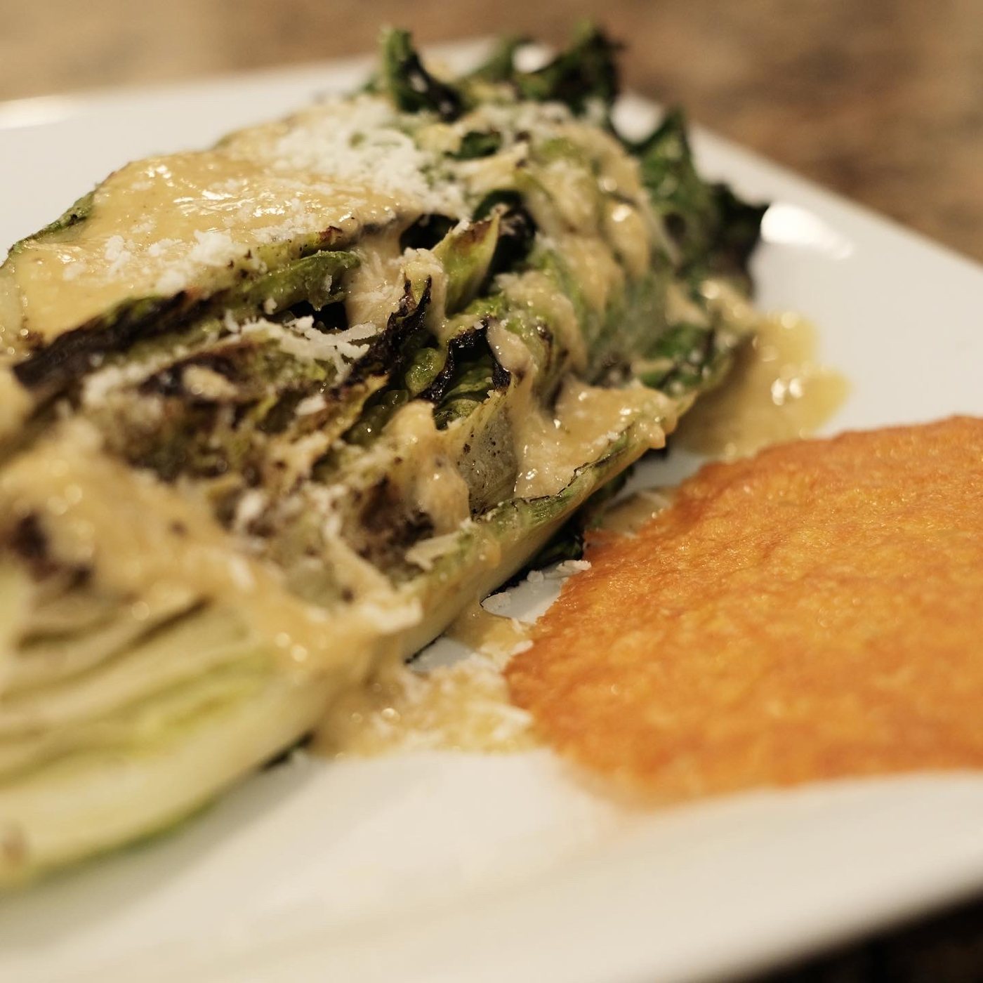A dish from Chef Mike’s cooking series