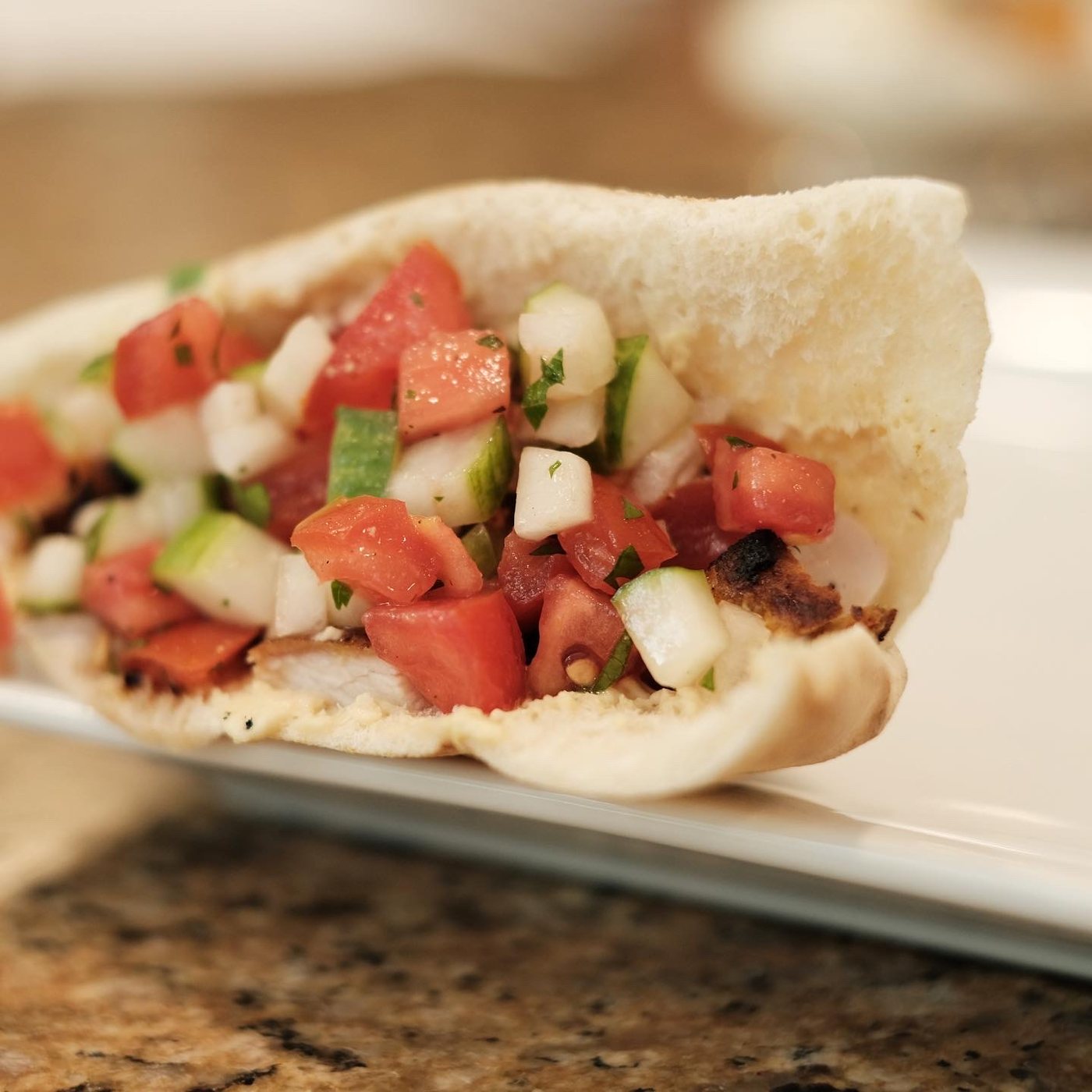 A dish from Chef Mike’s cooking series