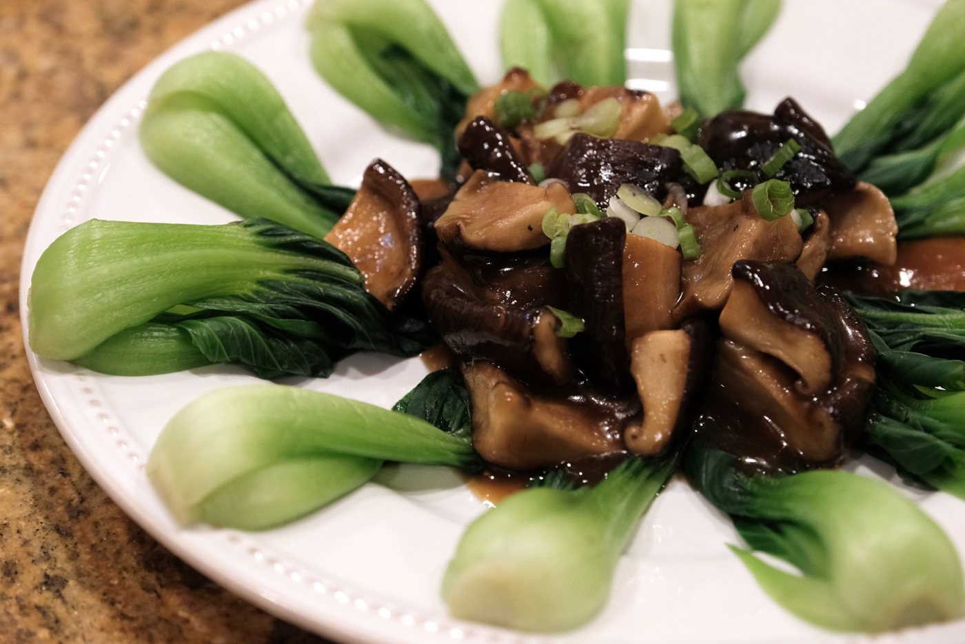 A dish from Chef Mike’s cooking series