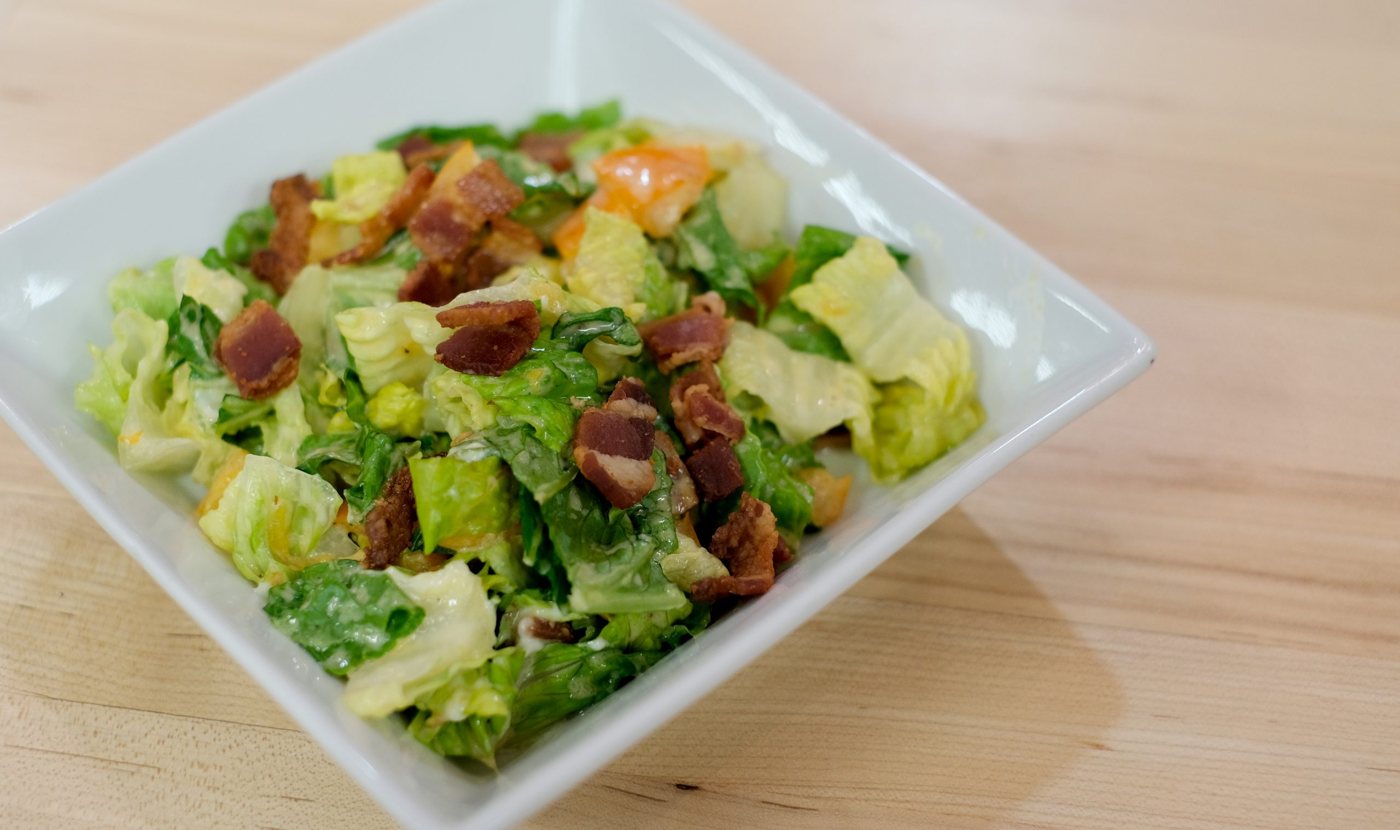 A dish from Chef Mike’s cooking series