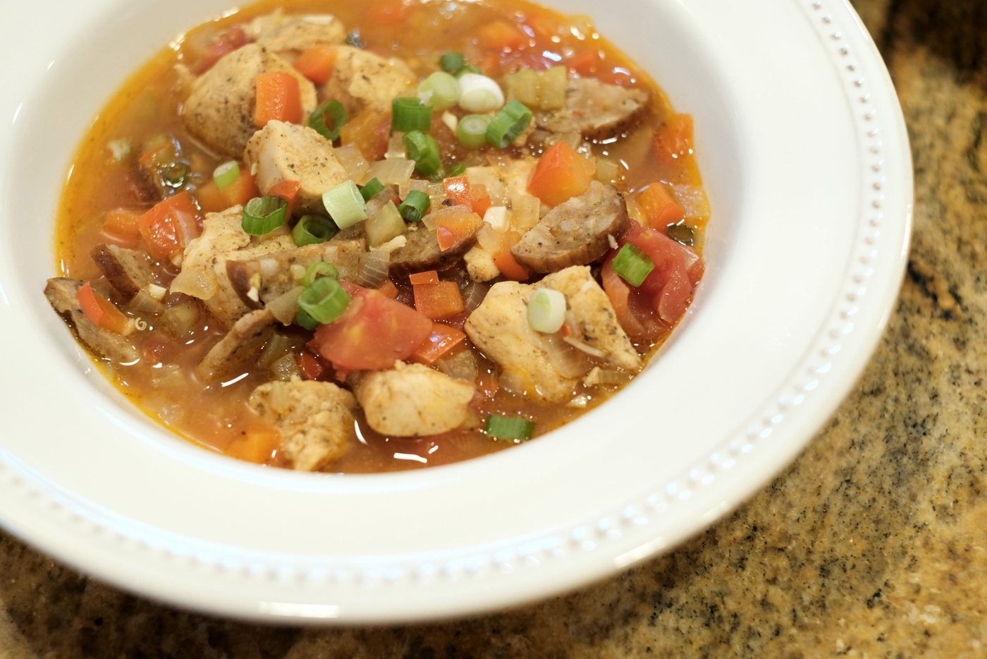 A dish from Chef Mike’s cooking series